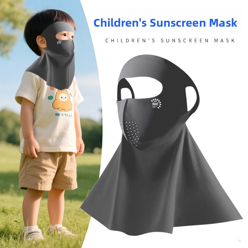 Kids Face Mask - Masker Wajah Pelindung Matahari Musim Panas,