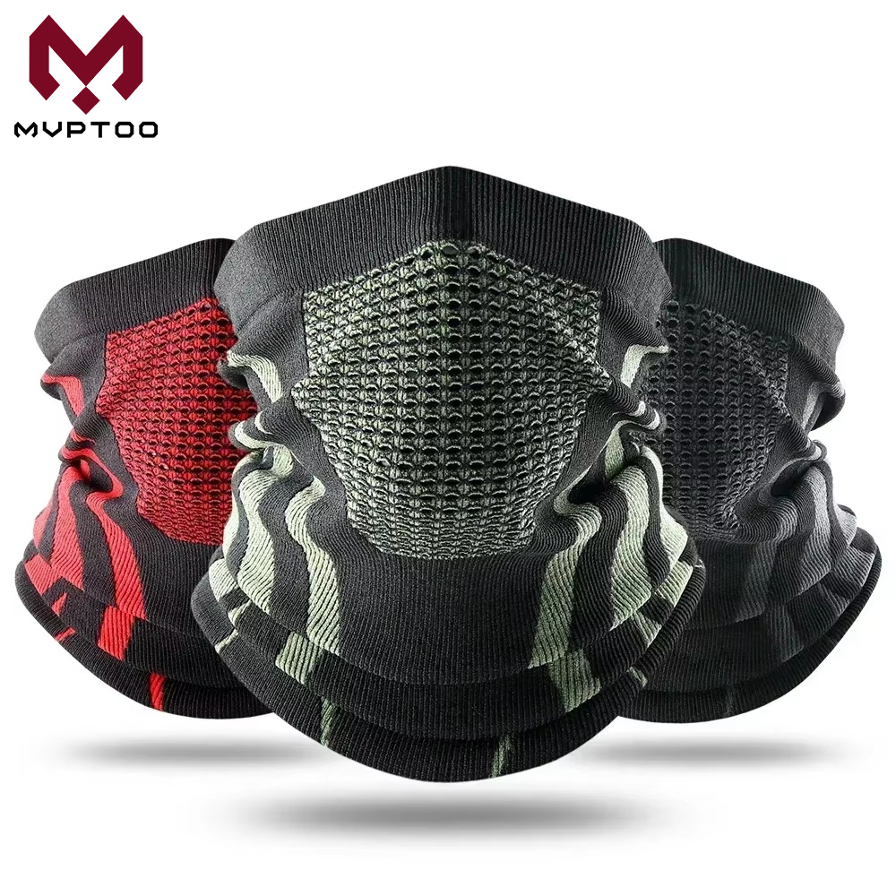 Respirator Half Face - Cincin Musim Dingin Tabung Bandana Lembut