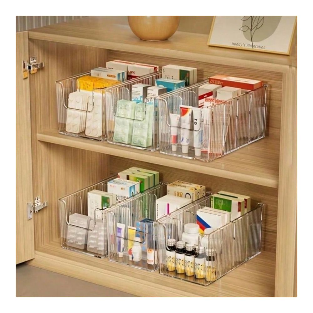 1 buah Kotak Pil Transparan Be - Face Mask Storage Box ulasan dan harga