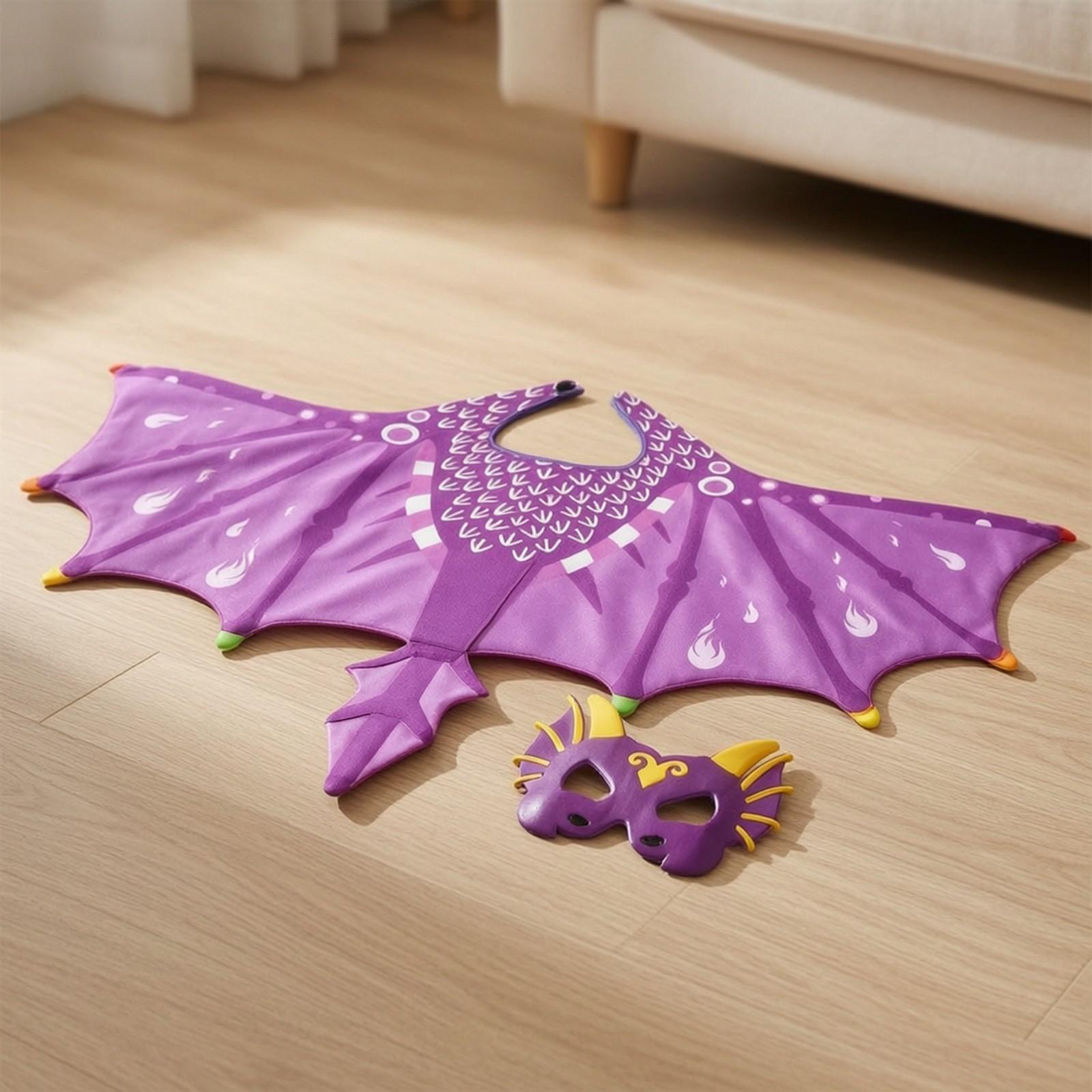 Kostum Halloween Dinosaurus Na - Kids Face Mask ulasan dan harga