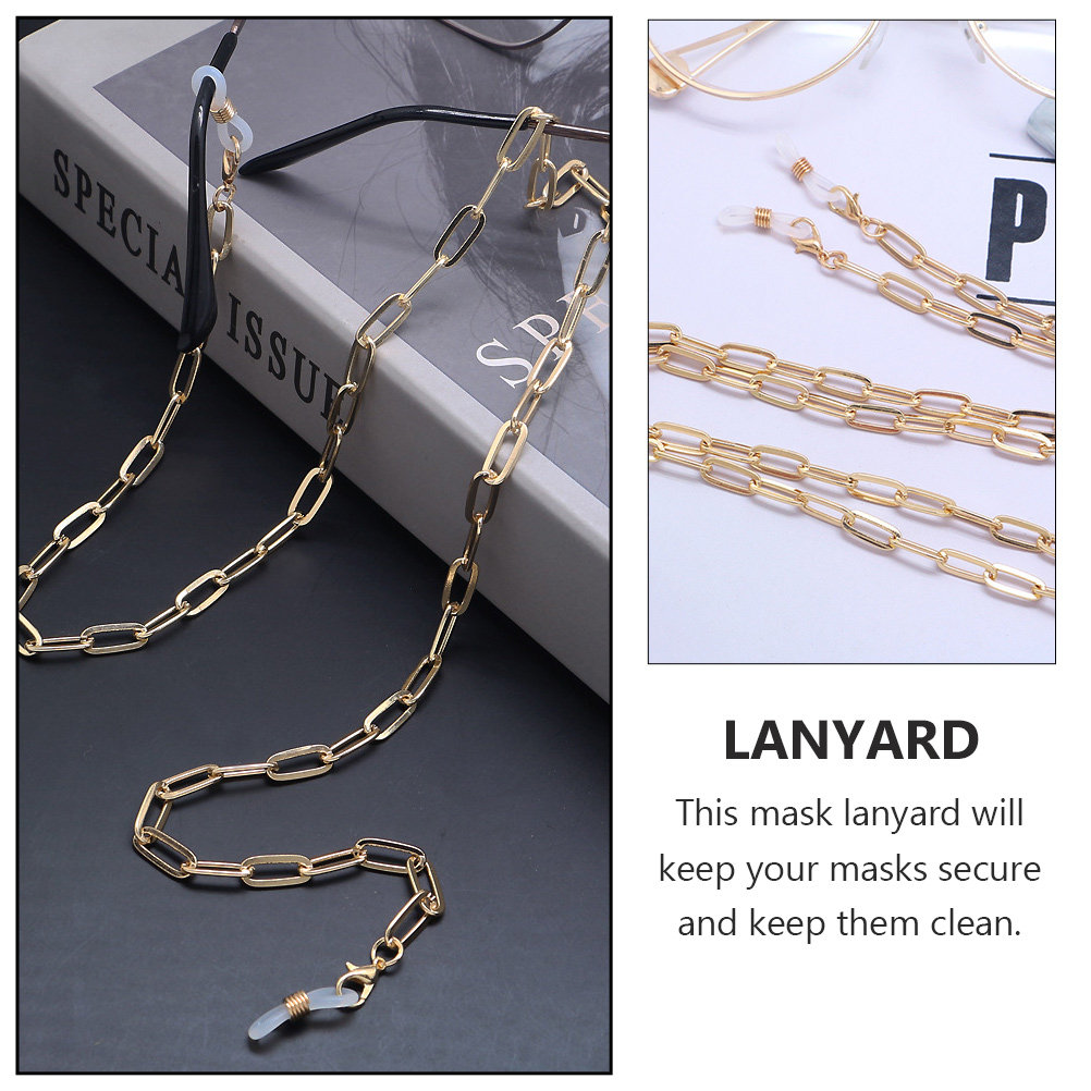 Rantai Kacamata dari Logam Ema - Mask Chain Holder ulasan dan harga